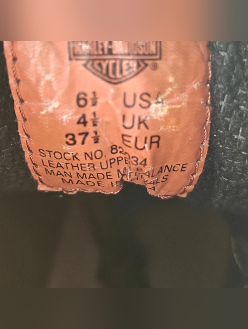 Harley-Davidson Cruise Control Black Leather Motorcycle Boot Women Shoe Size 6.5 - Picture 10 of 10